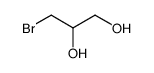 3-BROMO-1,2-PROPANEDIOL structure