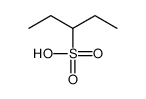 3-pentanesulfonic acid Structure