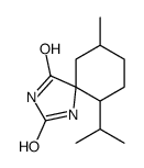 9-methyl-6-propan-2-yl-1,3-diazaspiro[4.5]decane-2,4-dione Structure