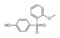 4-(2-methoxyphenyl)sulfonylphenol Structure