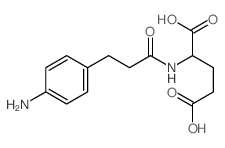 2-[3-(4-aminophenyl)propanoylamino]pentanedioic acid picture