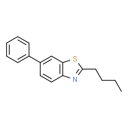 2-Butyl-6-phenylbenzothiazole结构式