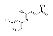 N-(3-Bromophenyl)Maleamic acid结构式