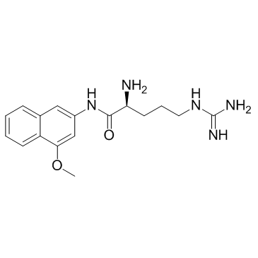 H-Arg-4MβNA structure