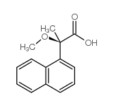 (R)-(-)-2-甲氧基-2-(1-萘基)丙酸图片