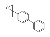 2-methyl-2-(4-phenylphenyl)oxirane结构式