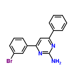 4-(3-Bromophenyl)-6-phenyl-2-pyrimidinamine picture