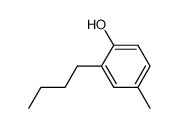 2-butyl-p-cresol structure