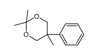 2,2,5-trimethyl-5-phenyl-1,3-dioxane Structure