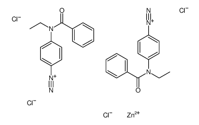 4-(benzoylethylamino)benzenediazonium tetrachlorozincate (2:1) picture