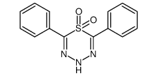 4H-2,6-Diphenyl-1,3,4,5-thiatriazine 1,1-dioxide结构式