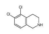 5,6-dichloro-1,2,3,4-tetrahydroisoquinoline结构式