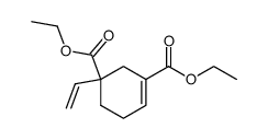 diethyl 1-vinylcyclohex-3-ene-1,3-dicarboxylate结构式