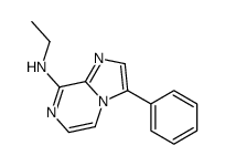 N-ethyl-3-phenylimidazo[1,2-a]pyrazin-8-amine Structure