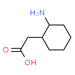 Cyclohexaneacetic acid,2-amino- structure