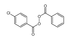 benzoyl 4-chlorobenzenecarboperoxoate Structure