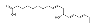 12-hydroxyoctadeca-9,13,15-trienoic acid结构式