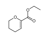 2H-Pyran-6-carboxylic acid, 3,4-dihydro-, ethyl ester结构式