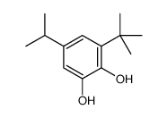 1,2-Benzenediol,3-(1,1-dimethylethyl)-5-(1-methylethyl)-(9CI)结构式