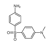 4-[(4-Aminophenyl)sulfonyl]-N,N-dimethylbenzenamine structure