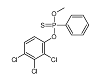 methoxy-phenyl-sulfanylidene-(2,3,4-trichlorophenoxy)-λ5-phosphane Structure