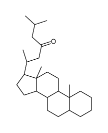 (2R)-2-[(8R,9S,10S,13R,14S,17R)-10,13-dimethyl-2,3,4,5,6,7,8,9,11,12,14,15,16,17-tetradecahydro-1H-cyclopenta[a]phenanthren-17-yl]-6-methylheptan-4-one Structure