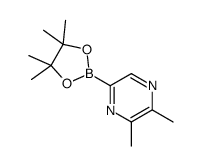 2,3-dimethyl-5-(4,4,5,5-tetramethyl-1,3,2-dioxaborolan-2-yl)pyrazine structure