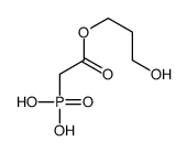 [2-(3-hydroxypropoxy)-2-oxoethyl]phosphonic acid Structure