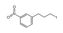 1-(3-iodopropyl)-3-nitrobenzene结构式