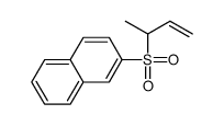 2-but-3-en-2-ylsulfonylnaphthalene Structure