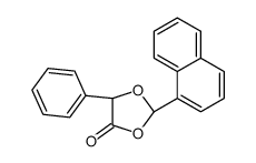 (2S,5S)-2-naphthalen-1-yl-5-phenyl-1,3-dioxolan-4-one结构式