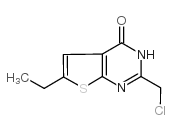 2-(CHLOROMETHYL)-6-ETHYLTHIENO[2,3-D]PYRIMIDIN-4(3H)-ONE图片