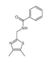 N-(4,5-dimethyl-thiazol-2-ylmethyl)-benzamide Structure