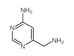 6-(氨基甲基)嘧啶-4-胺二盐酸盐结构式