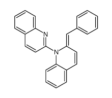 2-benzylidene-1-quinolin-2-ylquinoline结构式