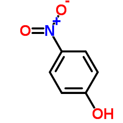 4-Nitrophenol Structure