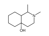 1,2-dimethyl-octahydro-isoquinolin-4a-ol Structure