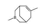 3,7-dimethyl-3-borabicyclo{3.3.1}non-6-ene Structure