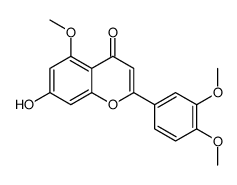 2-(3,4-Dimethoxy-phenyl)-7-hydroxy-5-methoxy-chromen-4-one structure