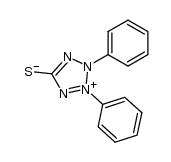 2,3-diphenyl-2,3-dihydrotetrazolium-5-thiolate结构式