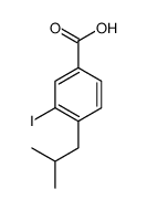 3-碘-4-异丁基苯甲酸结构式