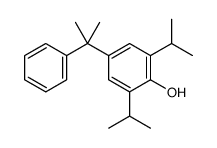 4-(2-phenylpropan-2-yl)-2,6-di(propan-2-yl)phenol Structure