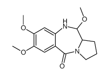 2,3,6-trimethoxy-5,6,6a,7,8,9-hexahydropyrrolo[2,1-c][1,4]benzodiazepin-11-one Structure