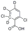 2,6-Dichlorobenzoic acid-d3 Structure