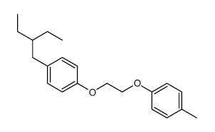 1-(2-ethylbutyl)-4-[2-(4-methylphenoxy)ethoxy]benzene Structure