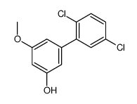 3-(2,5-dichlorophenyl)-5-methoxyphenol结构式