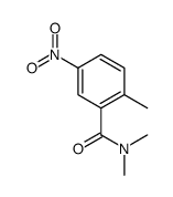 Benzamide, N,N,2-triMethyl-5-nitro- structure