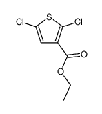 Methyl 2,5-dichlorothiophene-3-carboxylate Structure