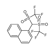 1-[bis(trifluoromethylsulfonyl)methyl]naphthalene结构式