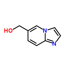 6-(羟甲基)咪唑并[1,2-a]吡啶结构式